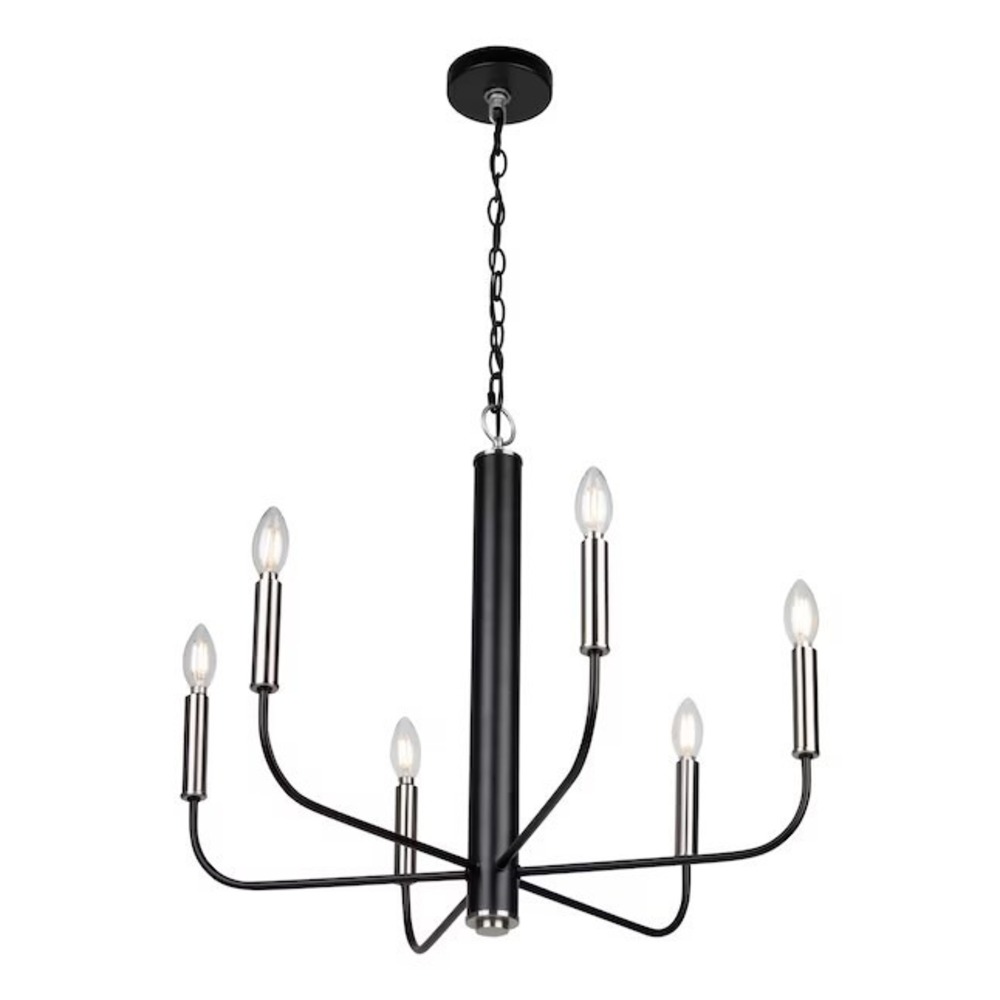 NEW Artcraft Lighting AC10626 Verona Collection Flush Mount Brushed Nickel